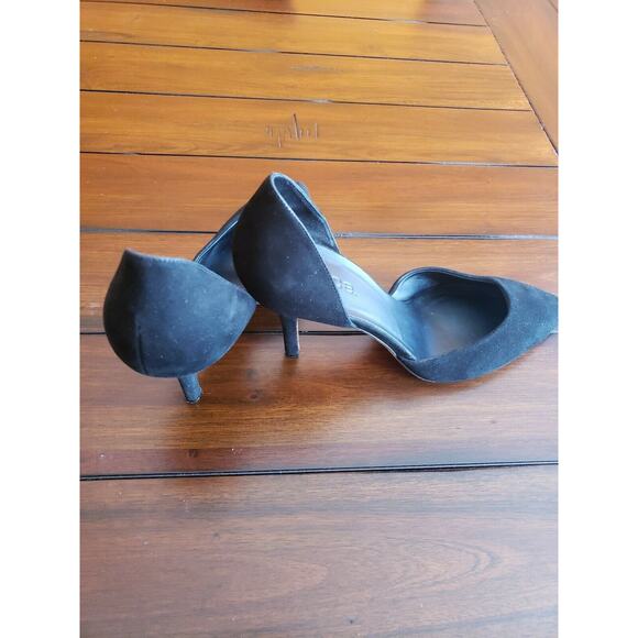 Vince Women's Black Suede Classic Pumps Shoes Size 9.5 M - Picture 8 of 12